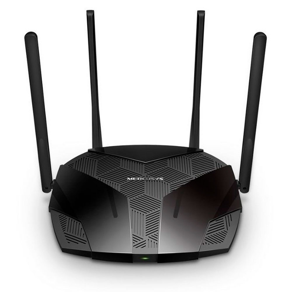 TPLINK ROUTER MERCUSYS AX1800 DOBLE BANDA WI-FI 6, GIGABIT, 4 ANTENAS EXTERNAS