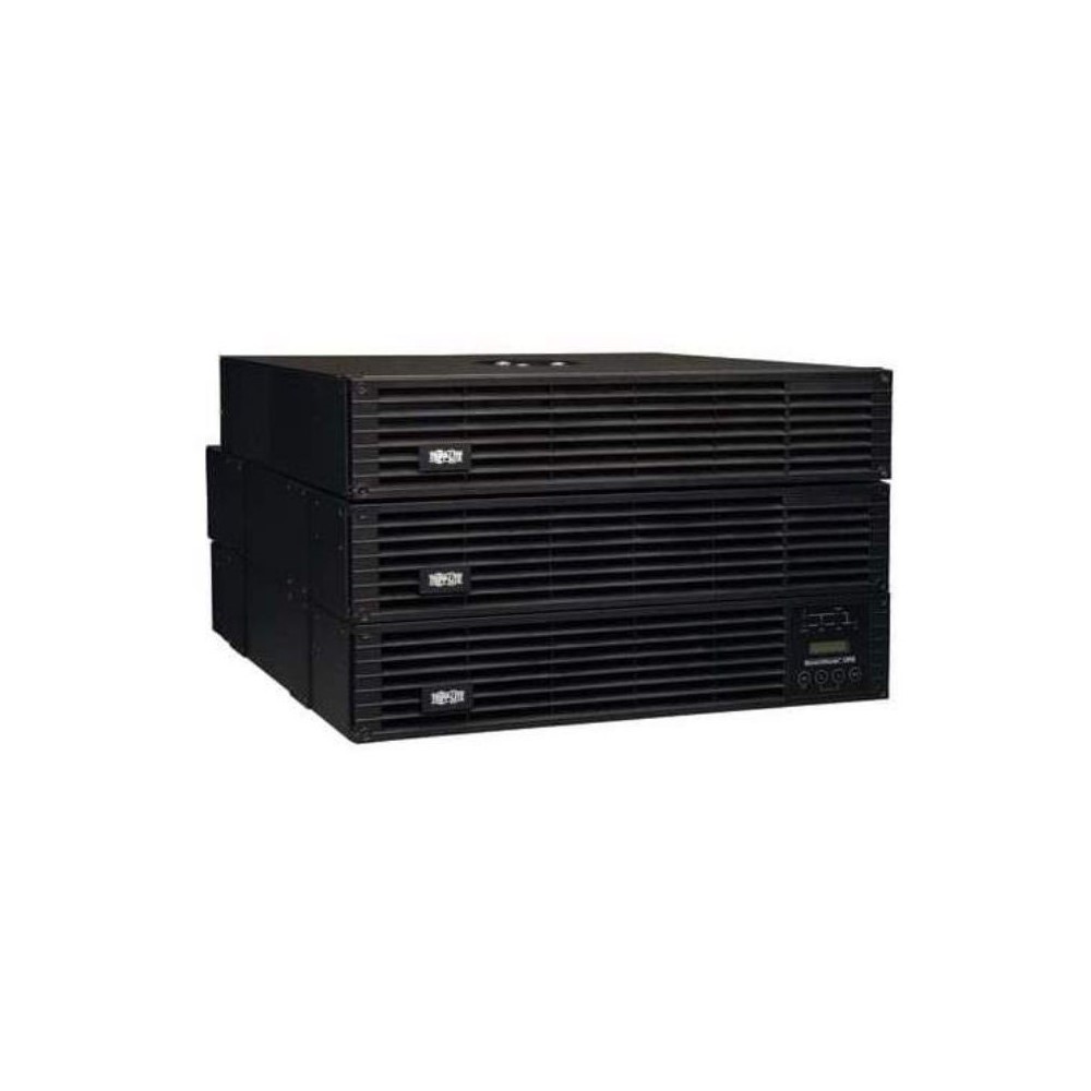 TRIPPLITE UPS SMARTONLINE DE DOBLE CONVERSIÓN 208/240 Y 120V 6KVA 5.4KW, PARA TORRE / RACK DE 6U, AUTONOMÍA EXTENDIDA, OPCIONES DE TARJETA DE RED, SERIAL DB9, SWITCH DE DERIVACIÓN, INSTALACIÓN ELÉCTRICA PERMANENTE