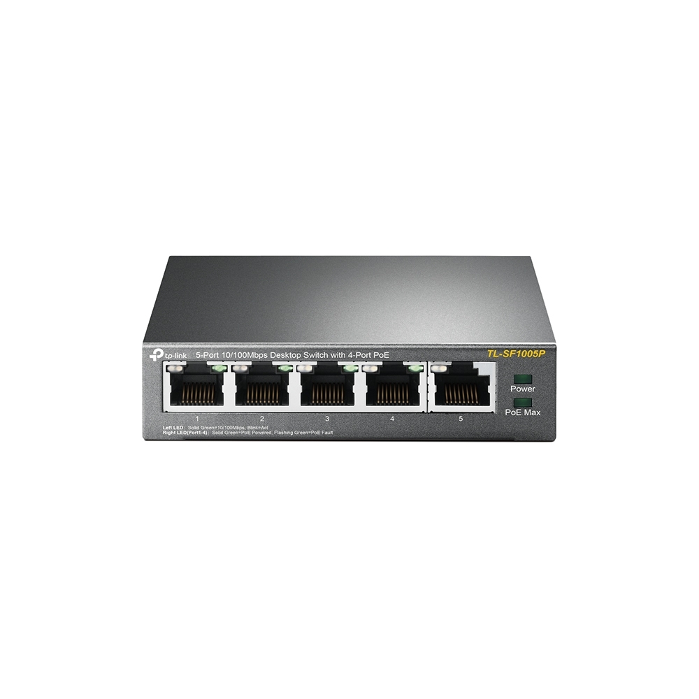 TPLINK SWITCHE TP-LINK POE 10/100 DE 5 PUERTOS