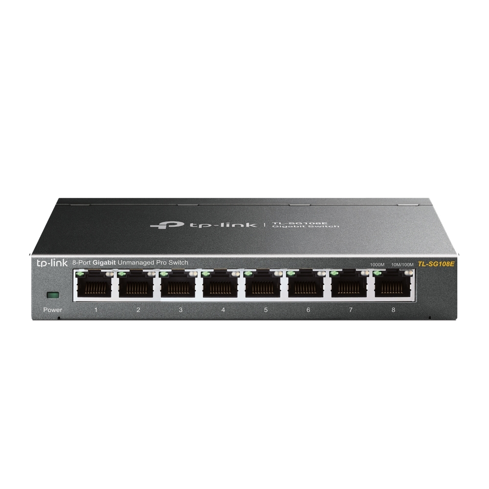 TPLINK SWITCHTP-LINK DENTELIGENTE SENCILLO 8 PUERTOS GIGABIT