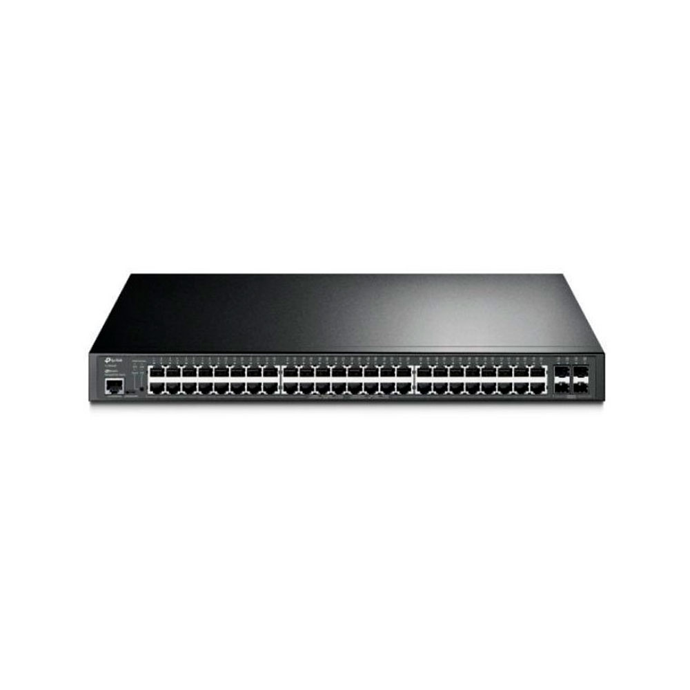 TPLINK SWITCH ADMINISTRABLE 48 PUERTOS RJ45 GIGA L2+(CAPA 3 LITE) POE