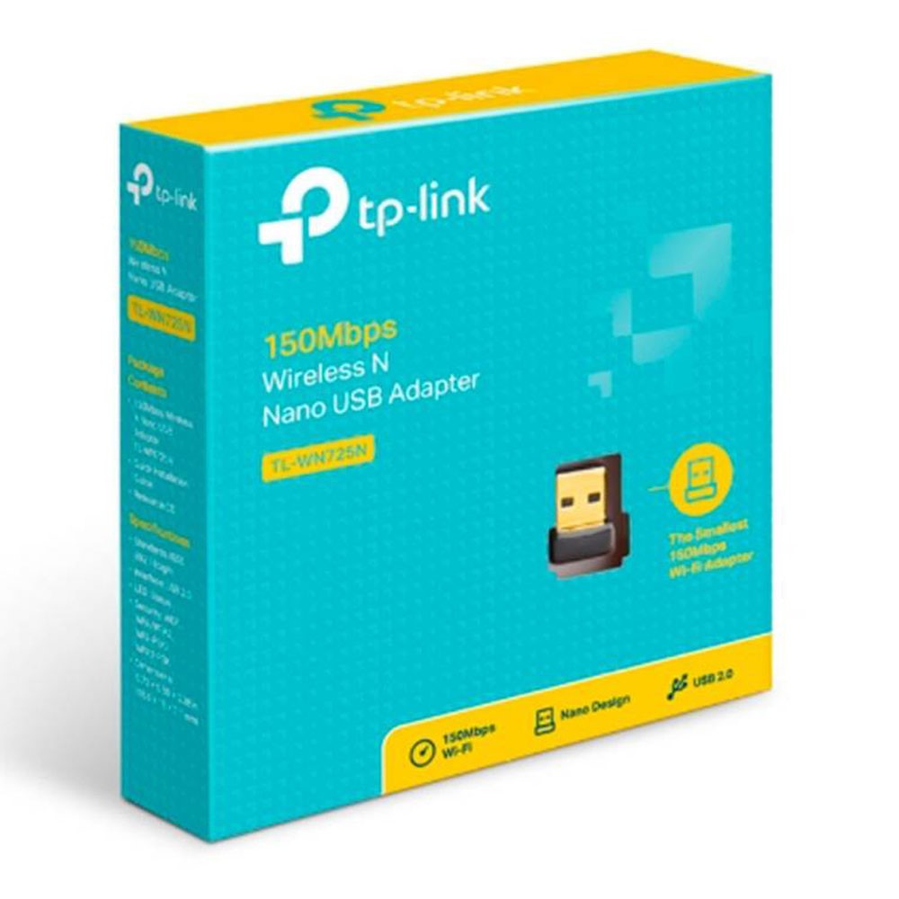 TPLINK ADAPTADOR DE RED NANO USB N 2.4 GHZ, 150MBPS,