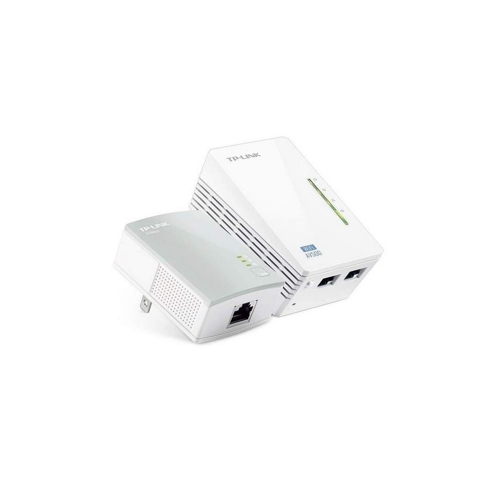 TPLINK POWER LINE KIT DE EXTENSOR INALAMBRICO 300MBPS, PAQUETE DOBLE ( CON UN 4010)