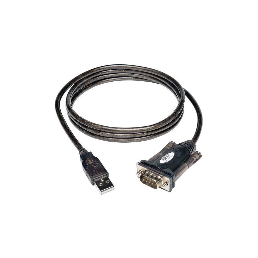 TRIPPLITE ADAPTADOR DE USB-A A SERIAL (DB9) - (M/M), 1.52 M [5 PIES]