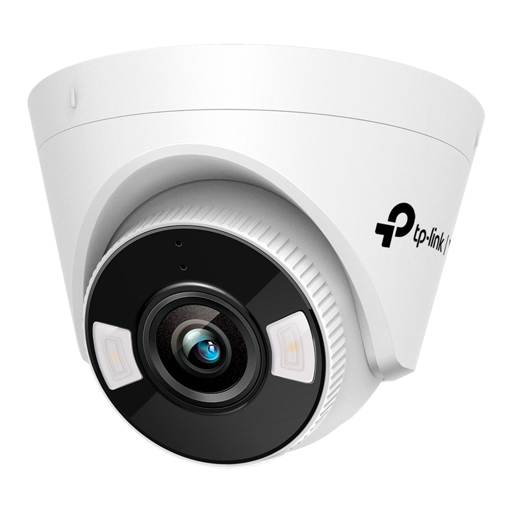 TPLINK CÁMARA IP VIGI TORRETA 4MP A FULL COLOR. LENTE FIJO 4 MM, MICRÓFONO, PARLANTE Y RANURA DE MICRO SD. IN