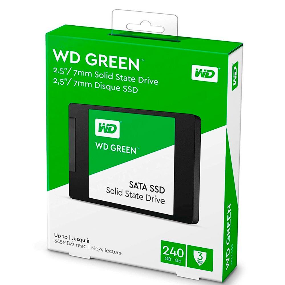 WESTERN DIGITAL UNIDAD DE ESTADO SÓLIDO SSD GREEN 240GB SATA 2.5