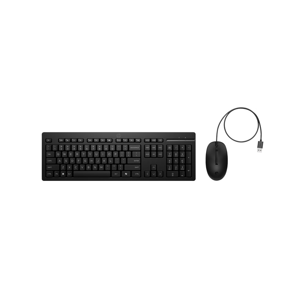 HP COMBO TECLADO Y MOUSE 225 CON CABLE
