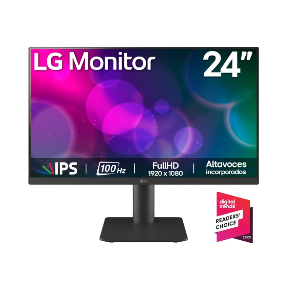 LG MONITOR 24" 24MS550-B FHD 100HZ