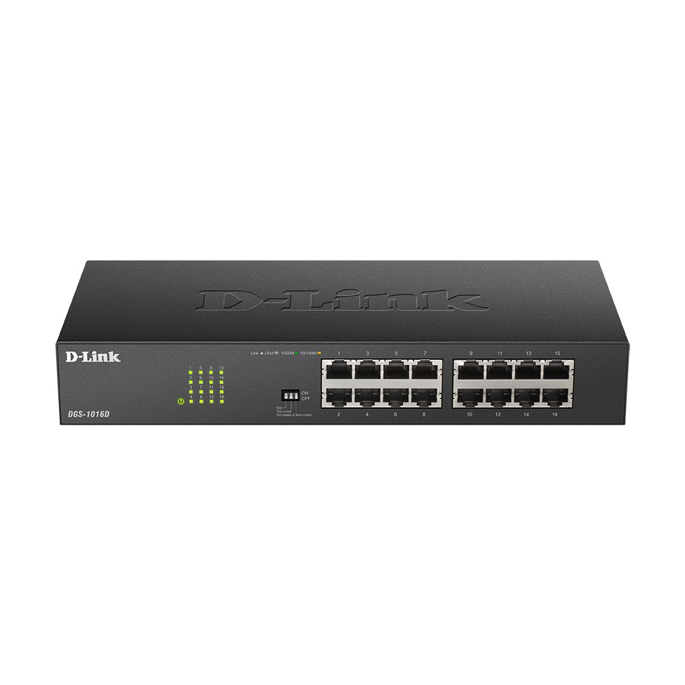 DLINK SWITCH D-LINK DGS-1016D UNMANAGED