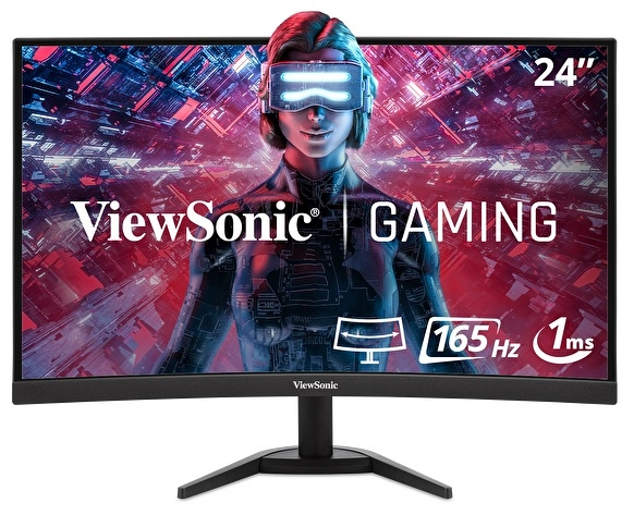 VIEWSONIC MONITOR VX2418C 24" LCD