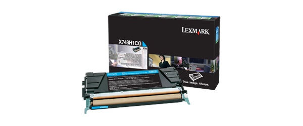 LEXMARK TÓNER CIAN X748H1CG