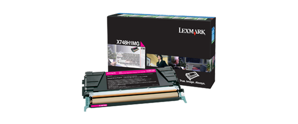 LEXMARK X748H1MG CARTUCHO DE TÓNER 1 PIEZA(S) ORIGINAL MAGENTA