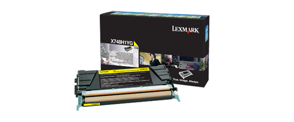LEXMARK TÓNER AMARILLO X748H1YG