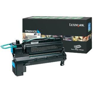 LEXMARK TÓNER CIAN X792X1CG