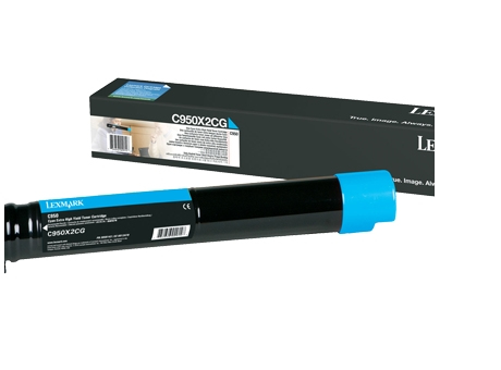 LEXMARK C950X2CG CARTUCHO DE TÓNER 1 PIEZA(S) ORIGINAL CIAN