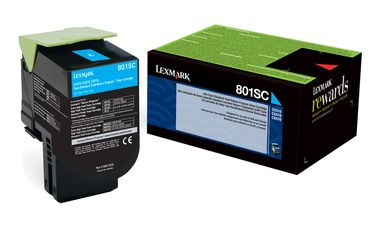 [80C8SC0] LEXMARK CARTUCHO DE TÓNER 80C8SC0 CIAN