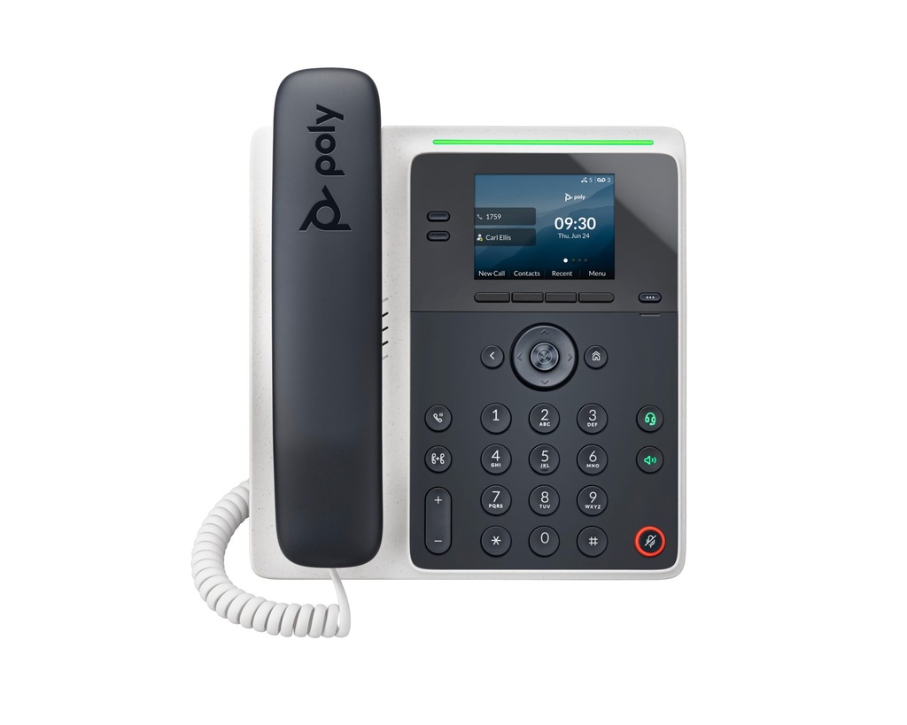 HP POLY TELÉFONO POLY EDGE E100 IP Y HABILITADO PARA POE