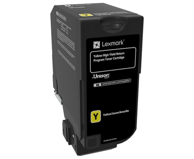 LEXMARK TÓNER AMARILLO 74C4HY0