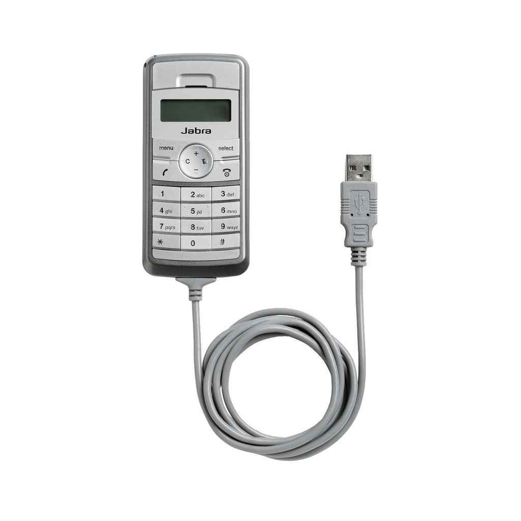 JABRA DIAL 520 OC AURICULARES ALÁMBRICO OFICINA/CENTRO DE LLAMADAS BLUETOOTH PLATA