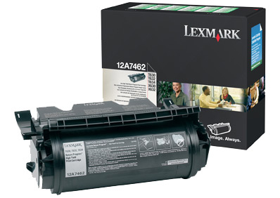 [12A7462] LEXMARK TÓNER NEGRO 12A7462