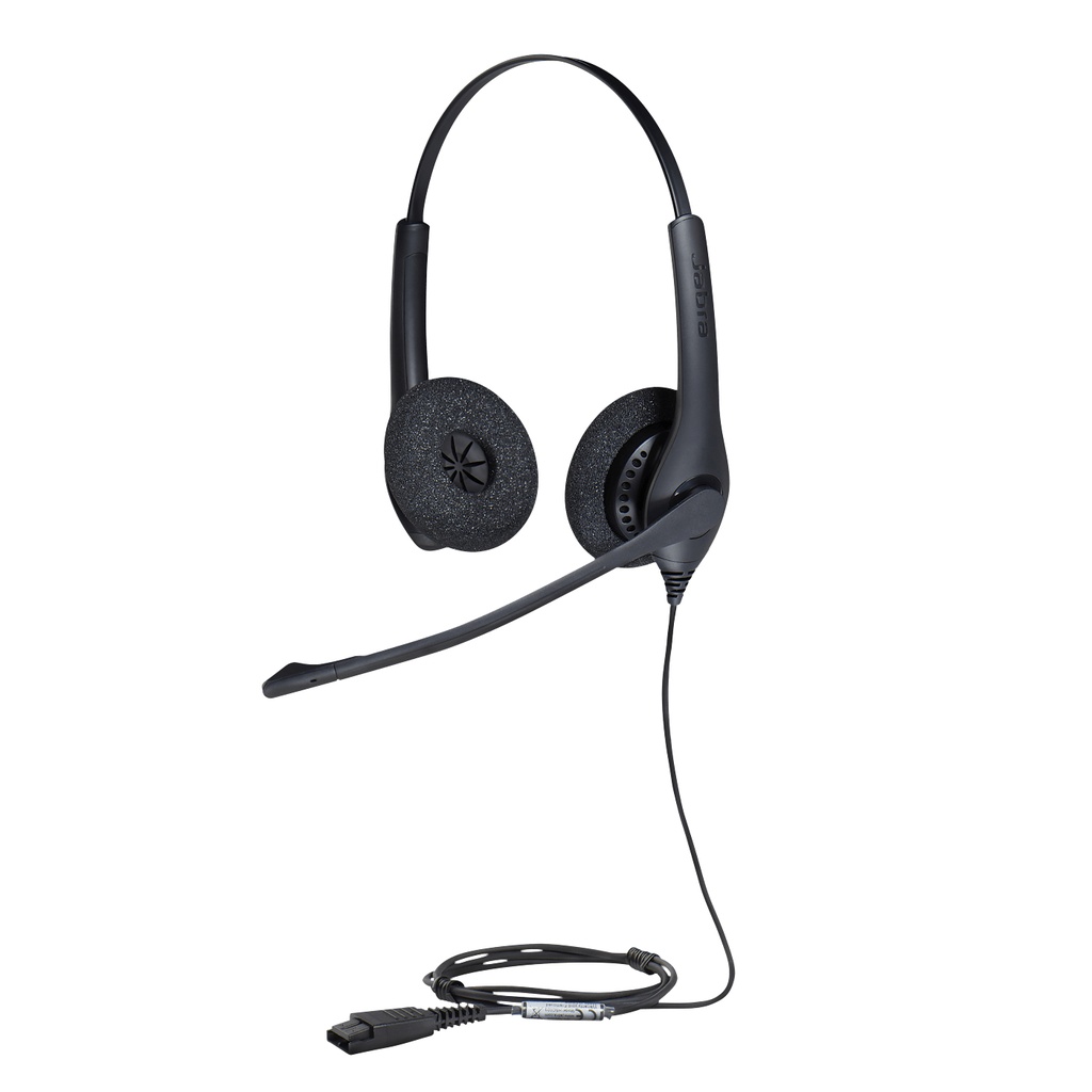JABRA AURICULARES BIZ 1500 ALÁMBRICOS NEGRO