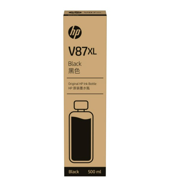 HP BOTELLA DE TINTA V87XL NEGRO 500ML