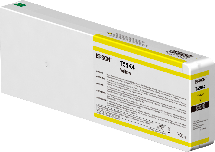 CARTUCHO DE TINTA EPSON T55K400 AMARILLO