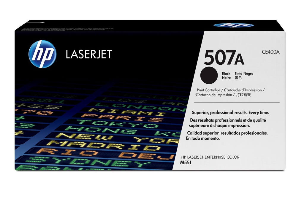 HP TÓNER 507A NEGRO