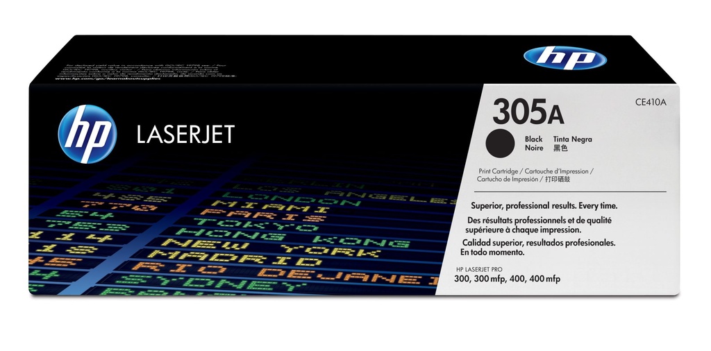 HP CARTUCHO ORIGINAL DE TÓNER NEGRO 305A LASERJET