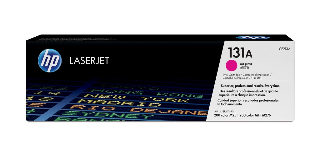 HP CARTUCHO ORIGINAL DE TÓNER MAGENTA 131A LASERJET
