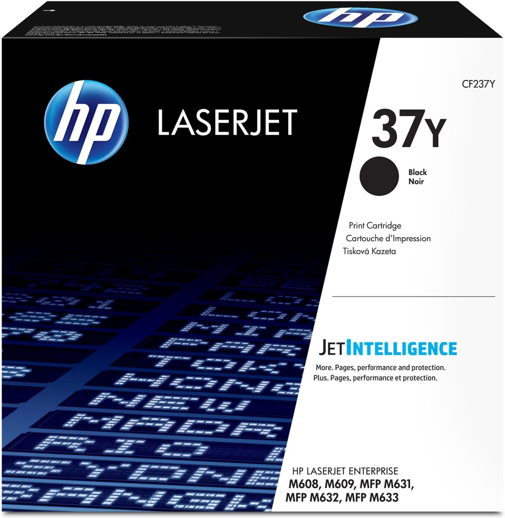 HP CARTUCHO DE TÓNER NEGRO ORIGINAL LASERJET 37Y