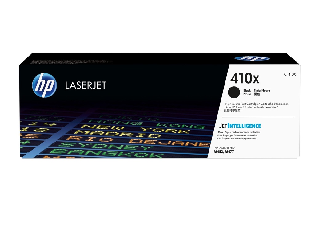 HP TÓNER NEGRO LASERJET 410X