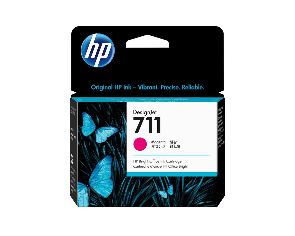 HP CARTUCHO DE TINTA DESIGNJET 711 DE 29ML MAGENTA