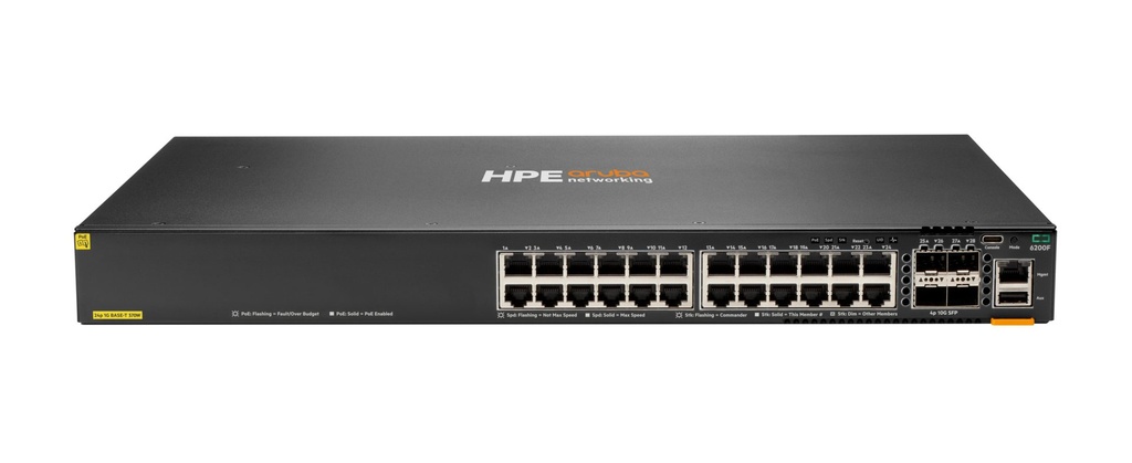 HEWLETT PACKARD ENTERPRISE SWITCH HPE ARUBA CX 6200F HP JL724B