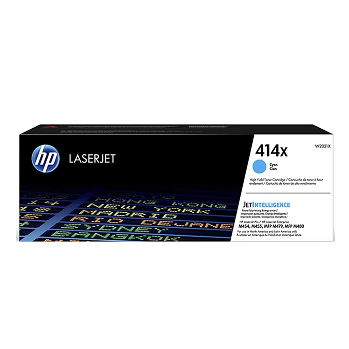 HP 414X CYAN LASERJET TONER CARTRIDGE