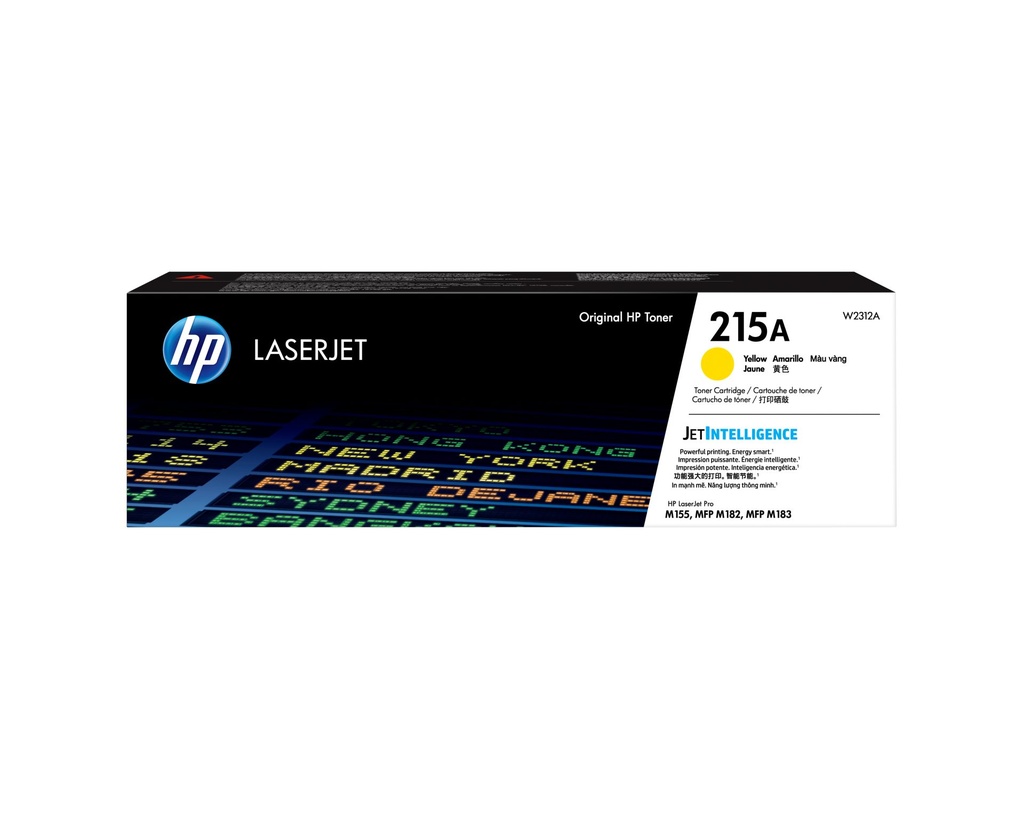 HP CARTUCHO DE TÓNER ORIGINAL LASERJET 215A, AMARILLO