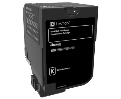 LEXMARK 74C4HK0 CARTUCHO DE TÓNER 1 PIEZA(S) ORIGINAL NEGRO