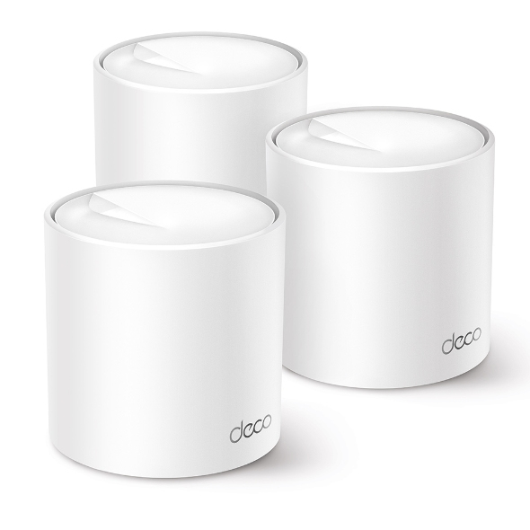 TP LINK TP-LINK DECO X50 (3-PACK) DOBLE BANDA (2,4 GHZ / 5 GHZ) WI-FI 6 (802.11AX) BLANCO INTERNO