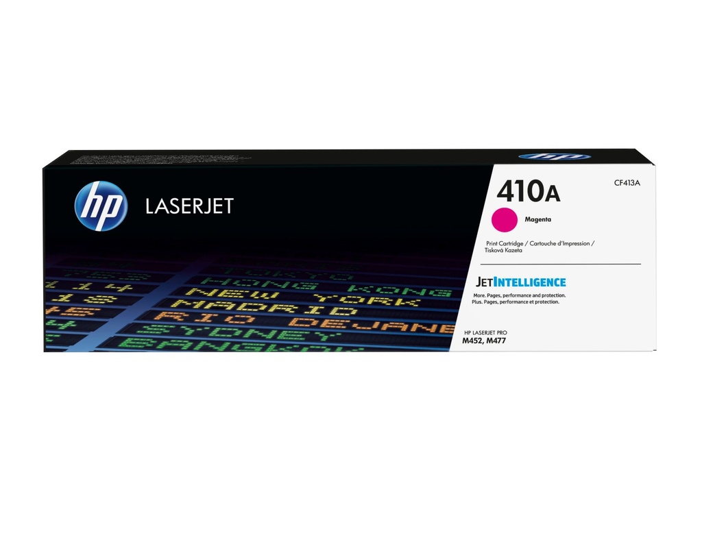 HP CARTUCHO DE TÓNER ORIGINAL LASERJET 410A MAGENTA