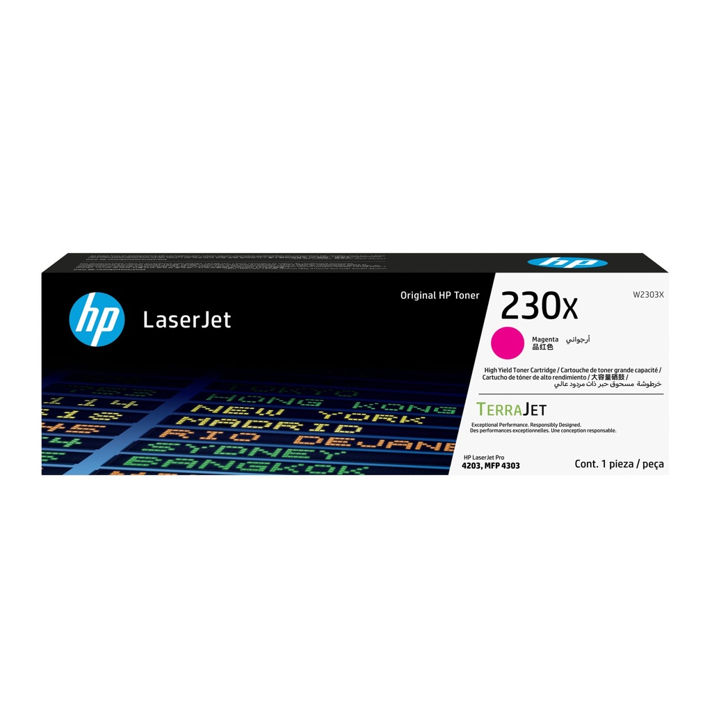 HP CARTUCHO DE TÓNER ORIGINAL LASERJET 230X MAGENTA