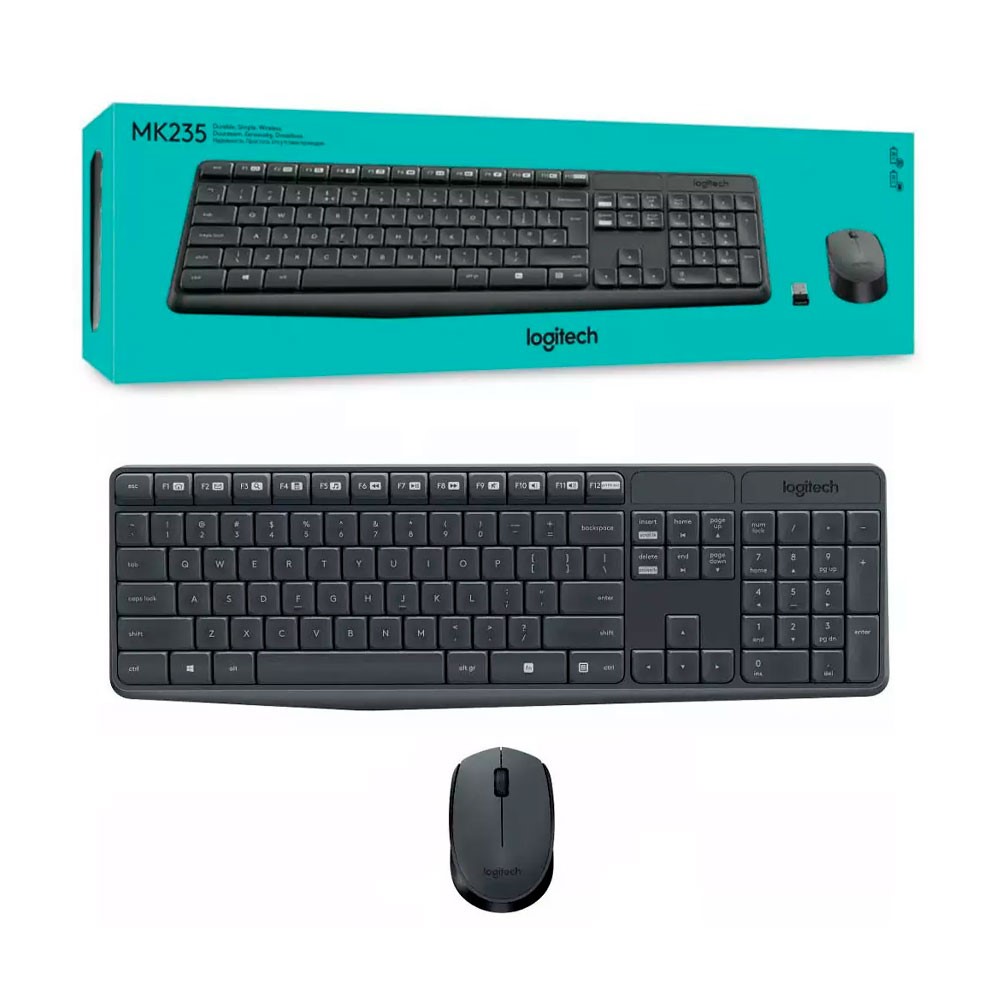 LOGITECH TECLADO MOUSE MK295 INALAMBRICO SILENCIOSO
