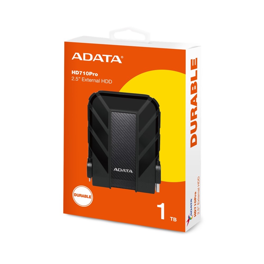 ADATA DISCO  DURO EXTERNO HD710 ANTIGOLPES 1TB USB 3,2 NEGRO