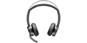 HP POLY AURICULARES USB-C-C POLY VOYAGER FOCUS 2 CON CERTIFICACIÓN PARA MICROSOFT TEAMS + ADAPTADOR USB-C/A