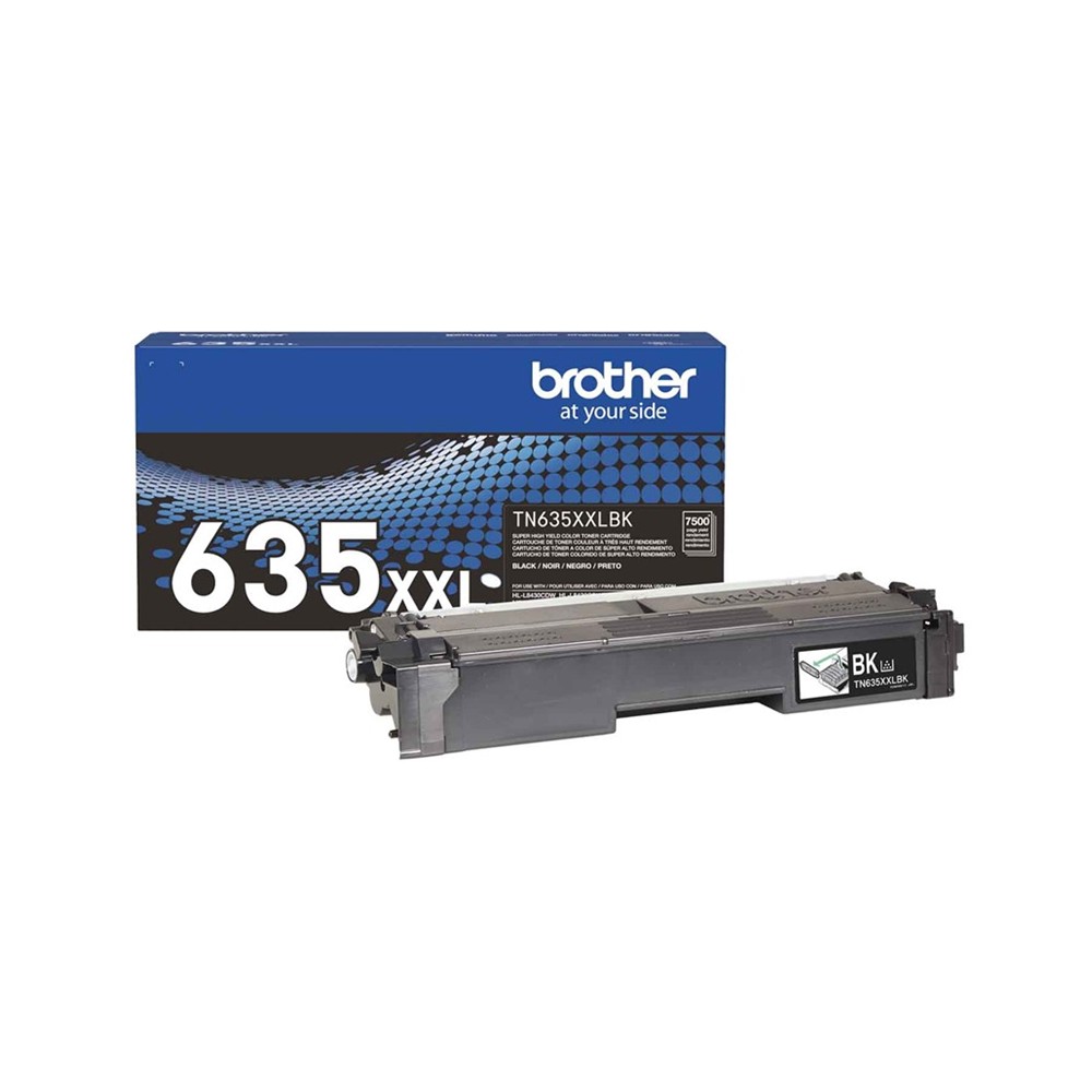 TÓNER NEGRO BROTHER TN635XXLBK REND. 7.500 PÁG