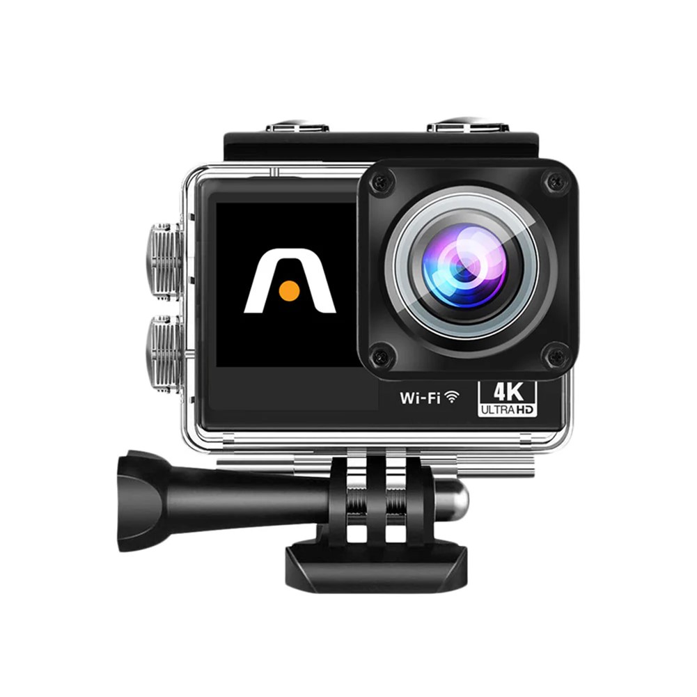 ARGOMTECH CÁMARA ARGOM DE ACCIÓN 4K UHD- PANTALLAS DUALES