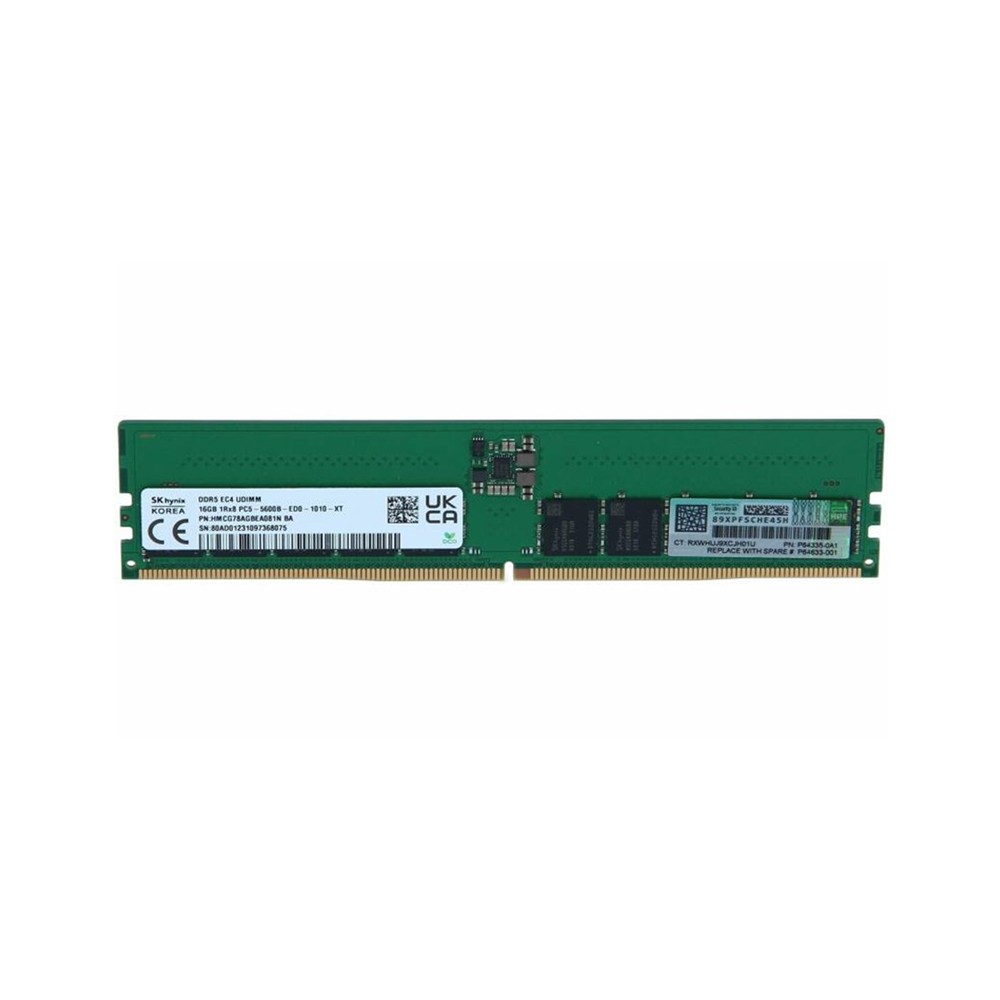 HPE MEMORIA 32GB 2RX8 PC5-4800B-E STND