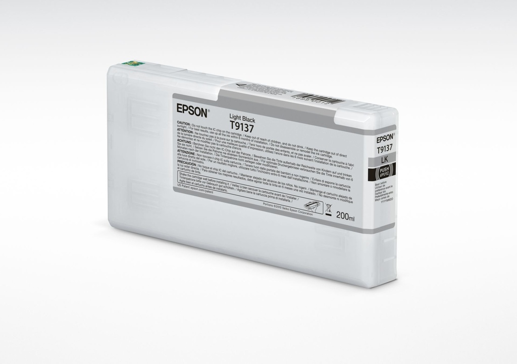 EPSON T9137 CARTUCHO DE TINTA 1 PIEZA(S) ORIGINAL RENDIMIENTO ESTÁNDAR NEGRO