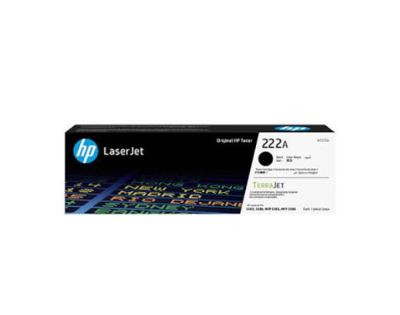 HP 222A BLACK ORIGINAL LASERJET TONER CARTRIDGE