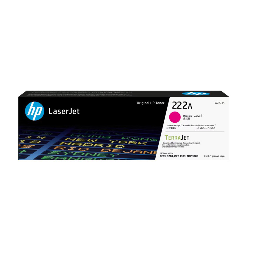 HP 222A MAGENTA ORIGINAL LASERJET TONER CARTRIDGE