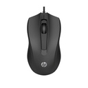 HP MOUSE 100 USB NEGRO 1600 PPP